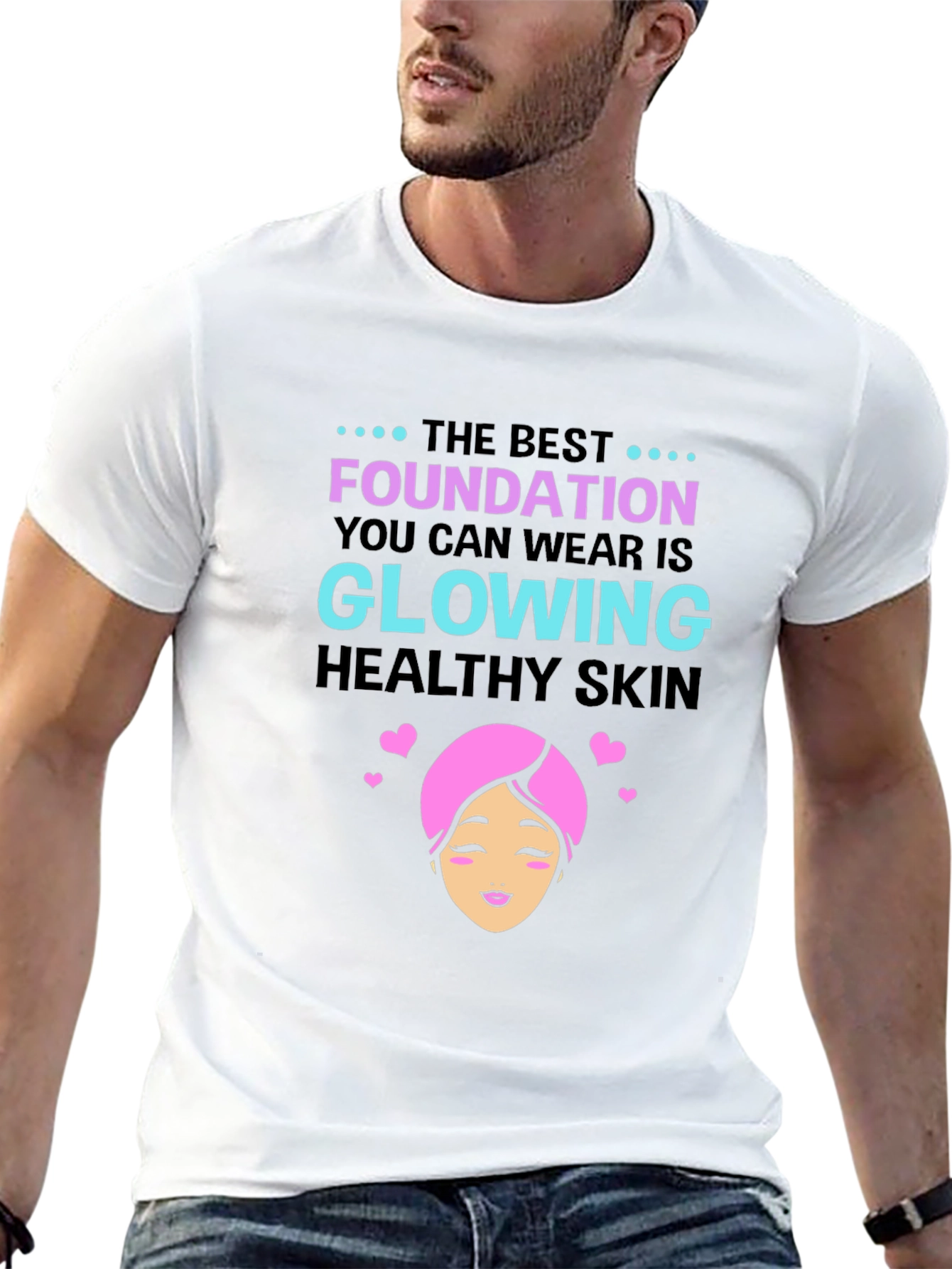 Glowing Skin T-Shirt - Beauty & Wellness