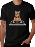 DJ Cat T-Shirt - Cool Cat Lover Tee