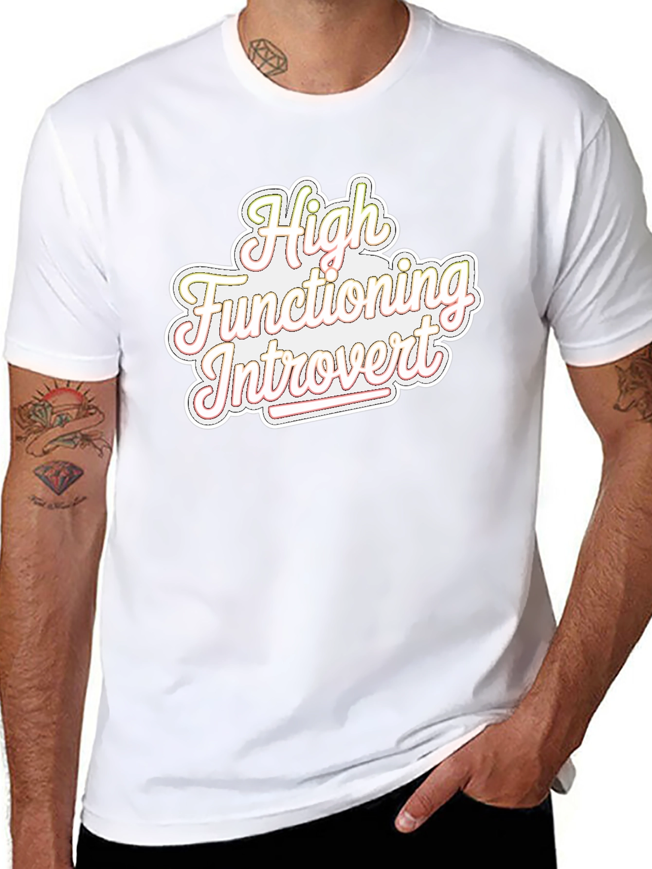 High Functioning Introvert Graphic Tee