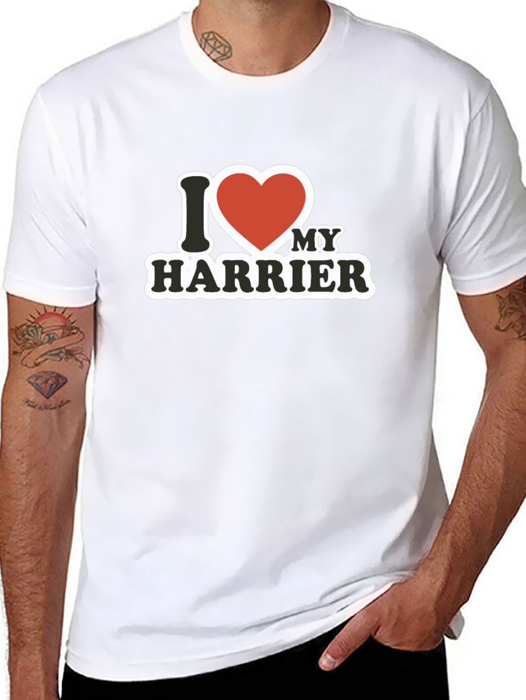 I Heart My Harrier Graphic T-Shirt