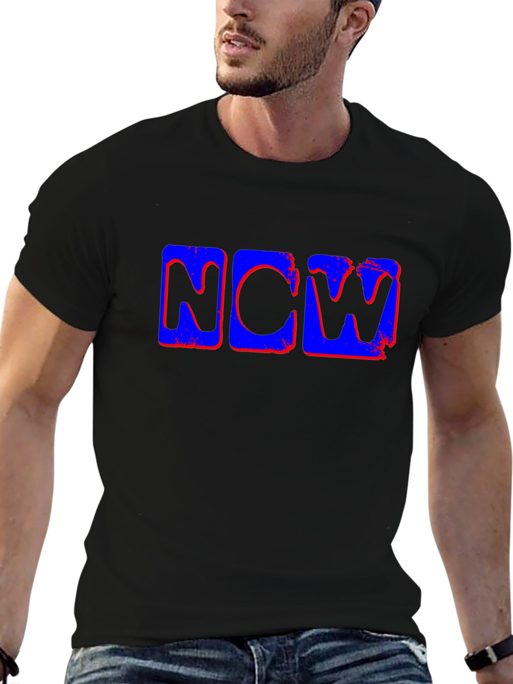 NCW Graphic Tee - Black Short Sleeve T-Shirt