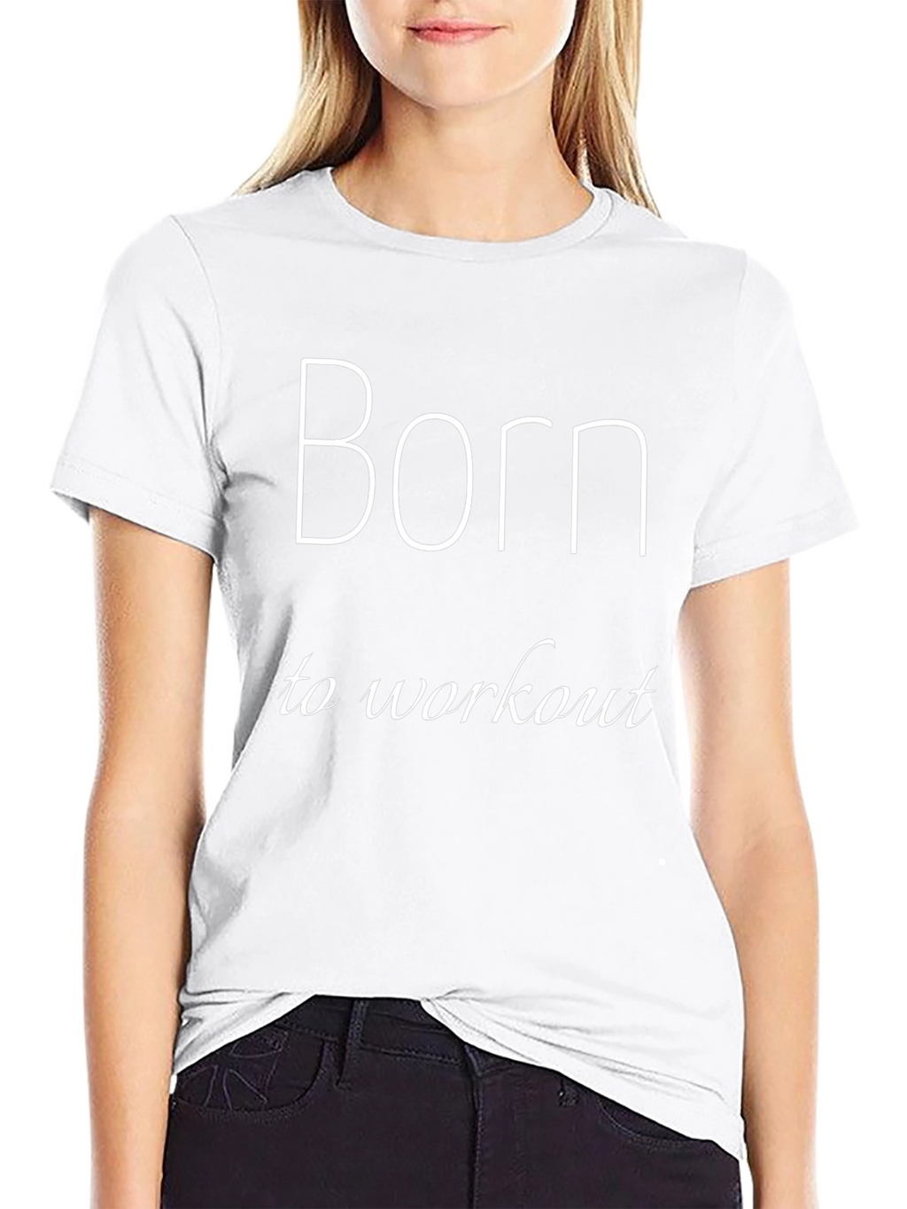 Born To Workout Black T-Shirt
