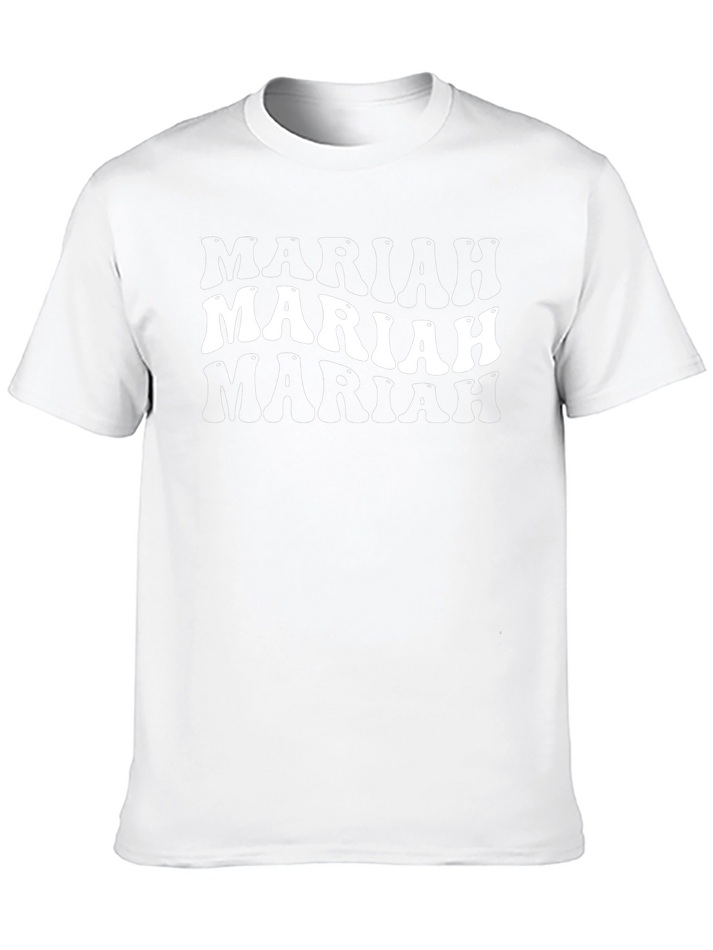 Mariah Retro Graphic Black T-Shirt