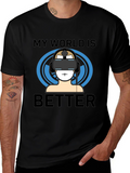 My World Is Better VR Gamer T-Shirt