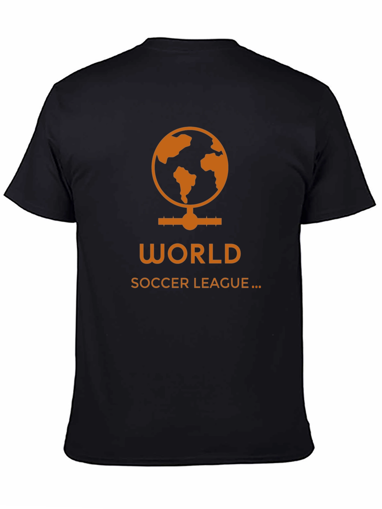World Soccer League T-Shirt - Black