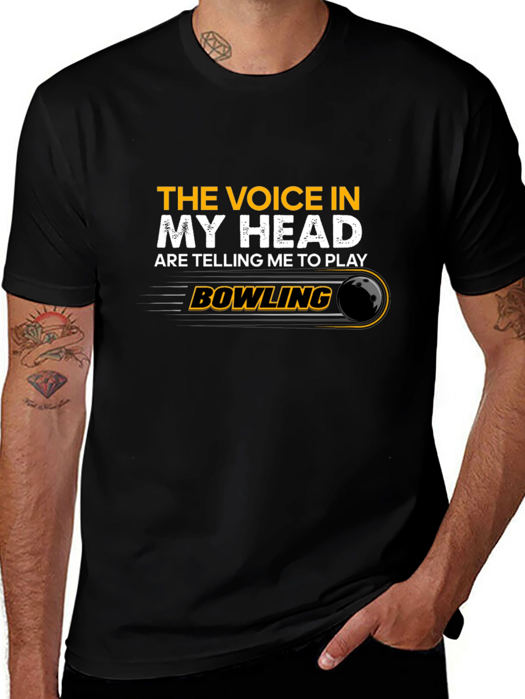 Bowling T-Shirt: Voice in My Head