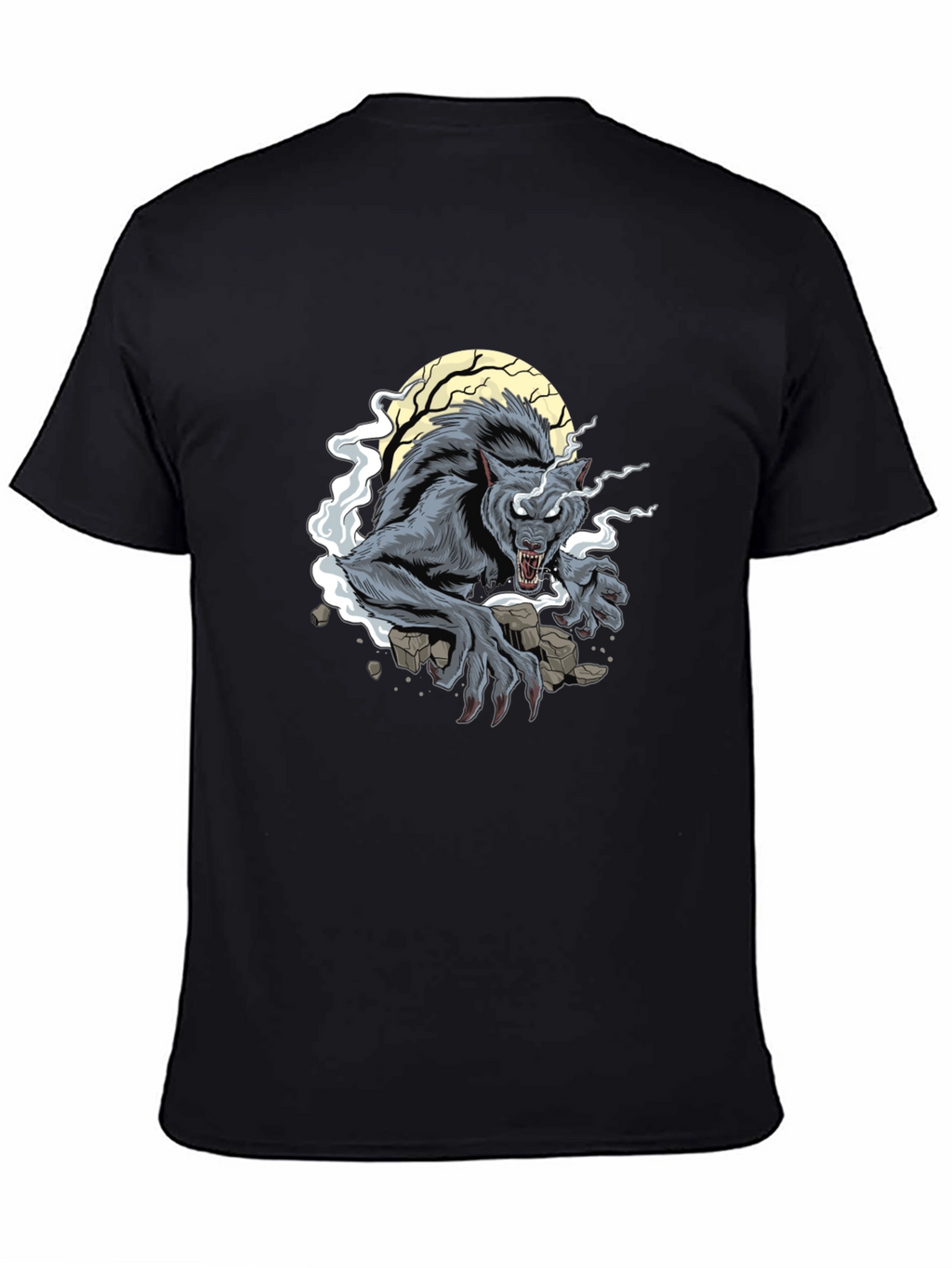 Werewolf Moon Graphic T-Shirt