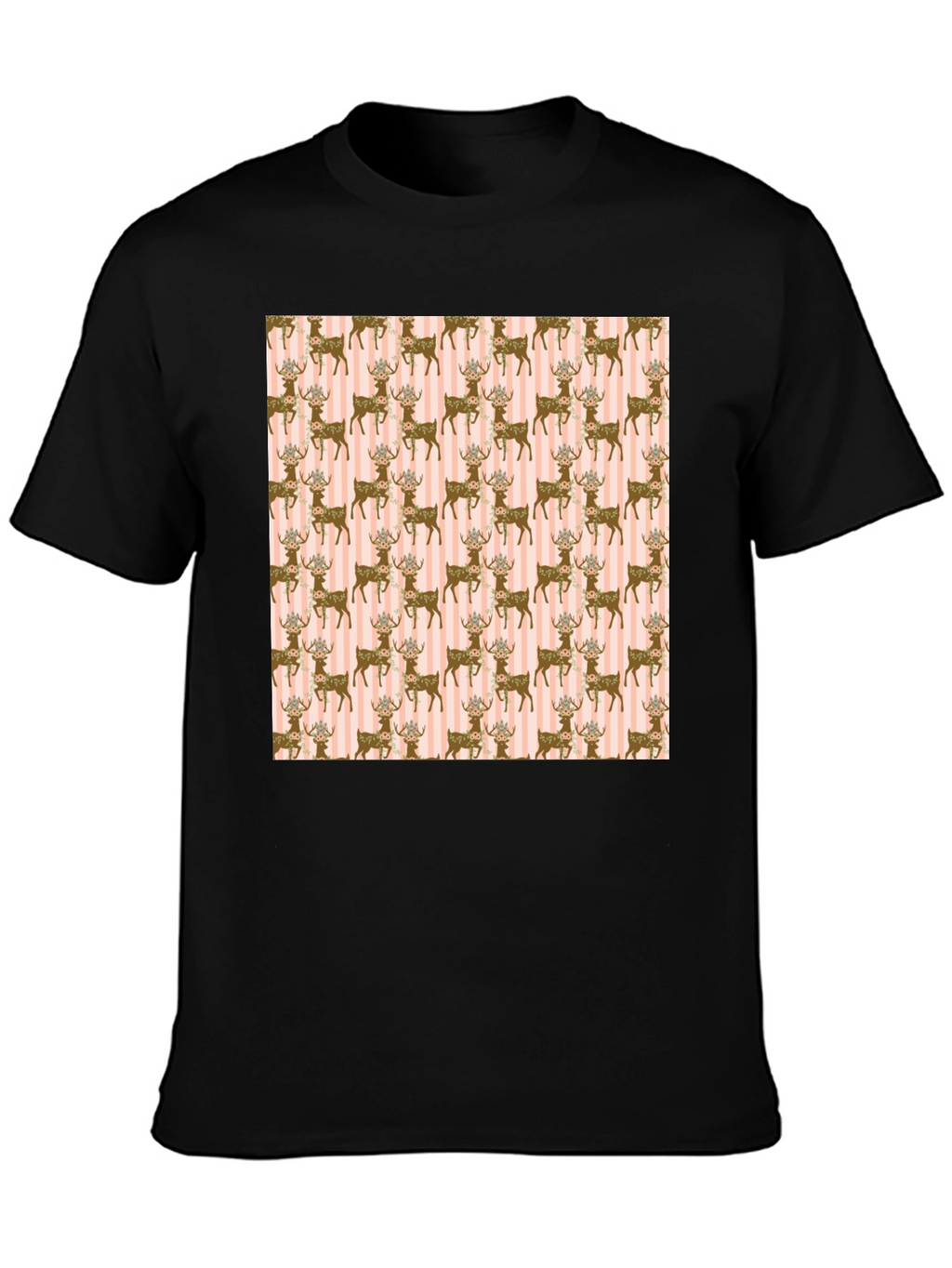 Deer Pattern T-Shirt