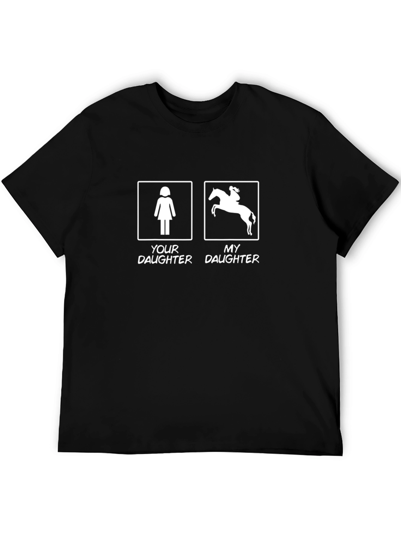 Equestrian Daughter T-Shirt - Horseback Riding Tee