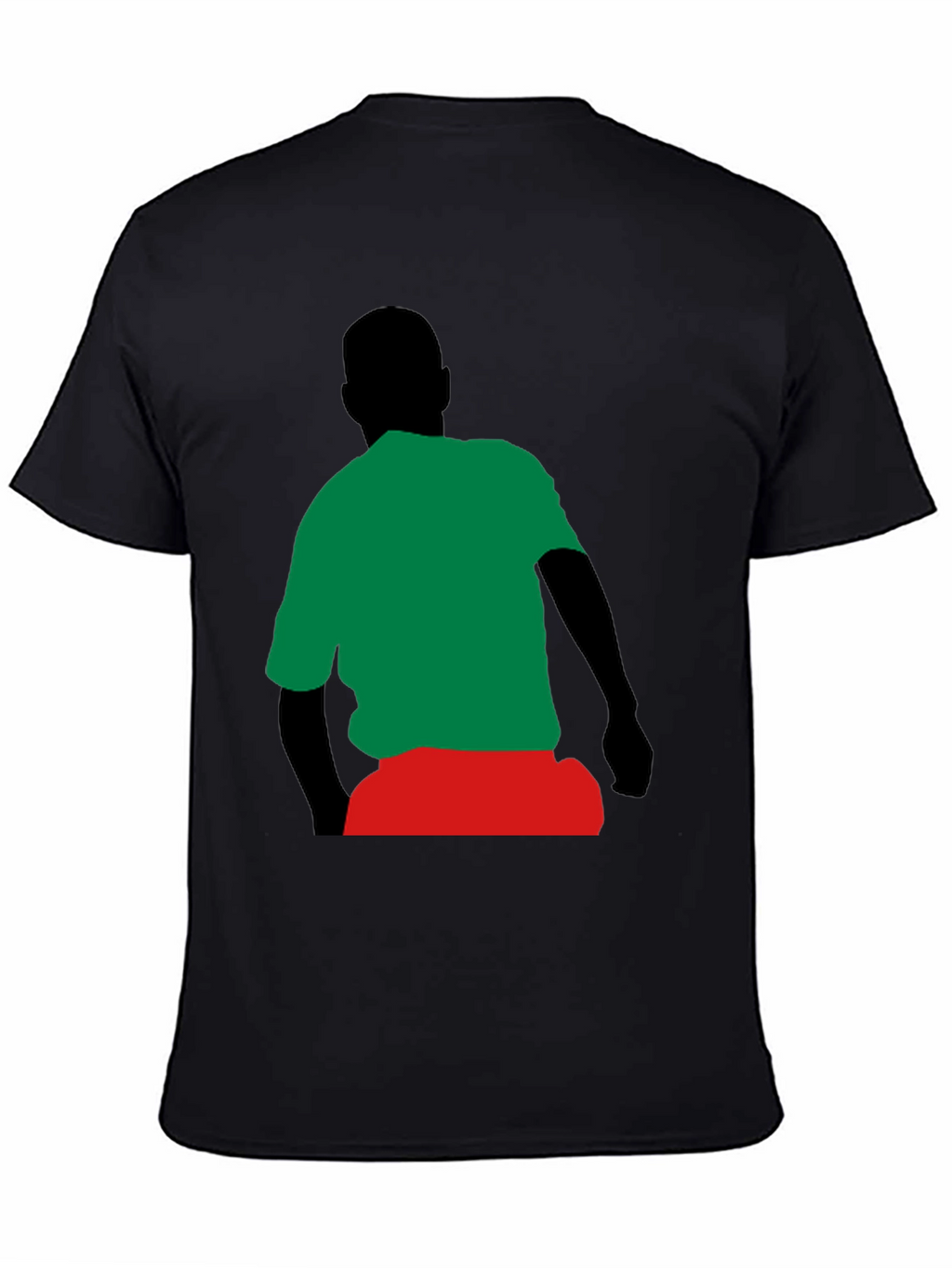 Retro Silhouette Graphic Tee - Casual Comfort
