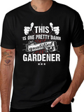 Qualified Gardener Graphic Tee - Black T-Shirt