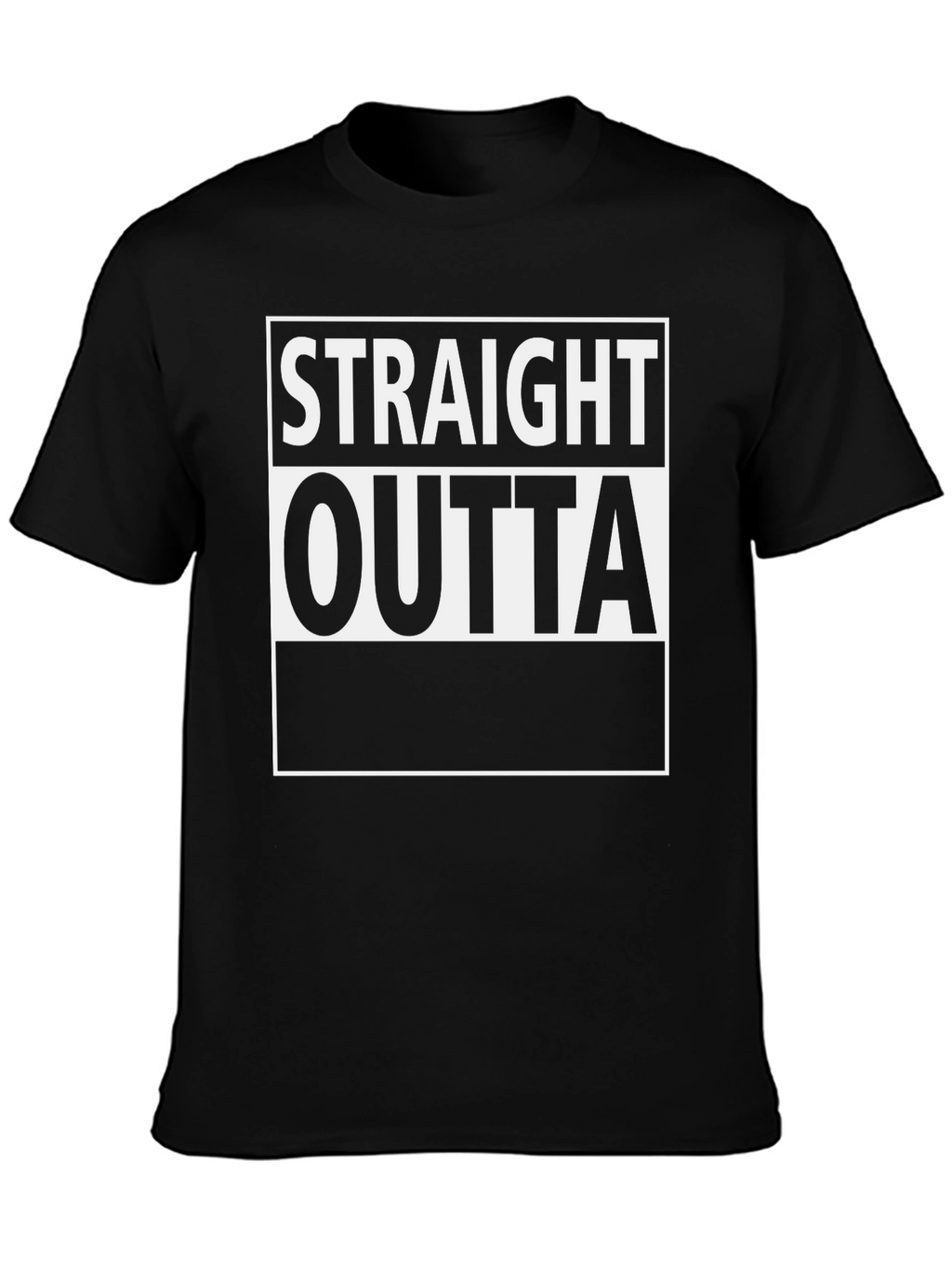 Straight Outta T-Shirt - Bold Graphic Tee