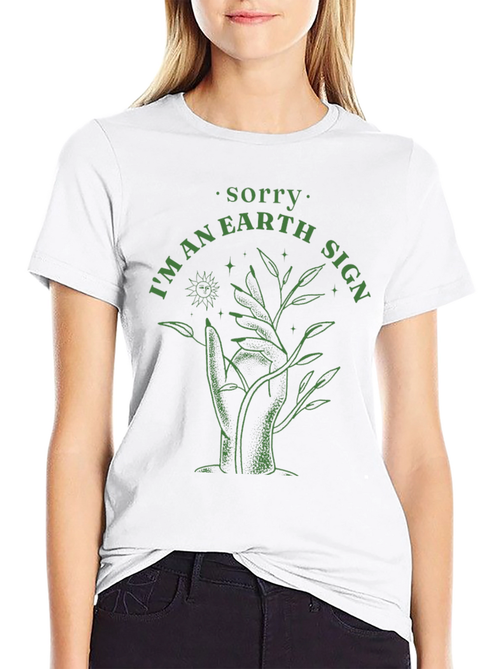Earth Sign Graphic Tee - Trendy & Unique!