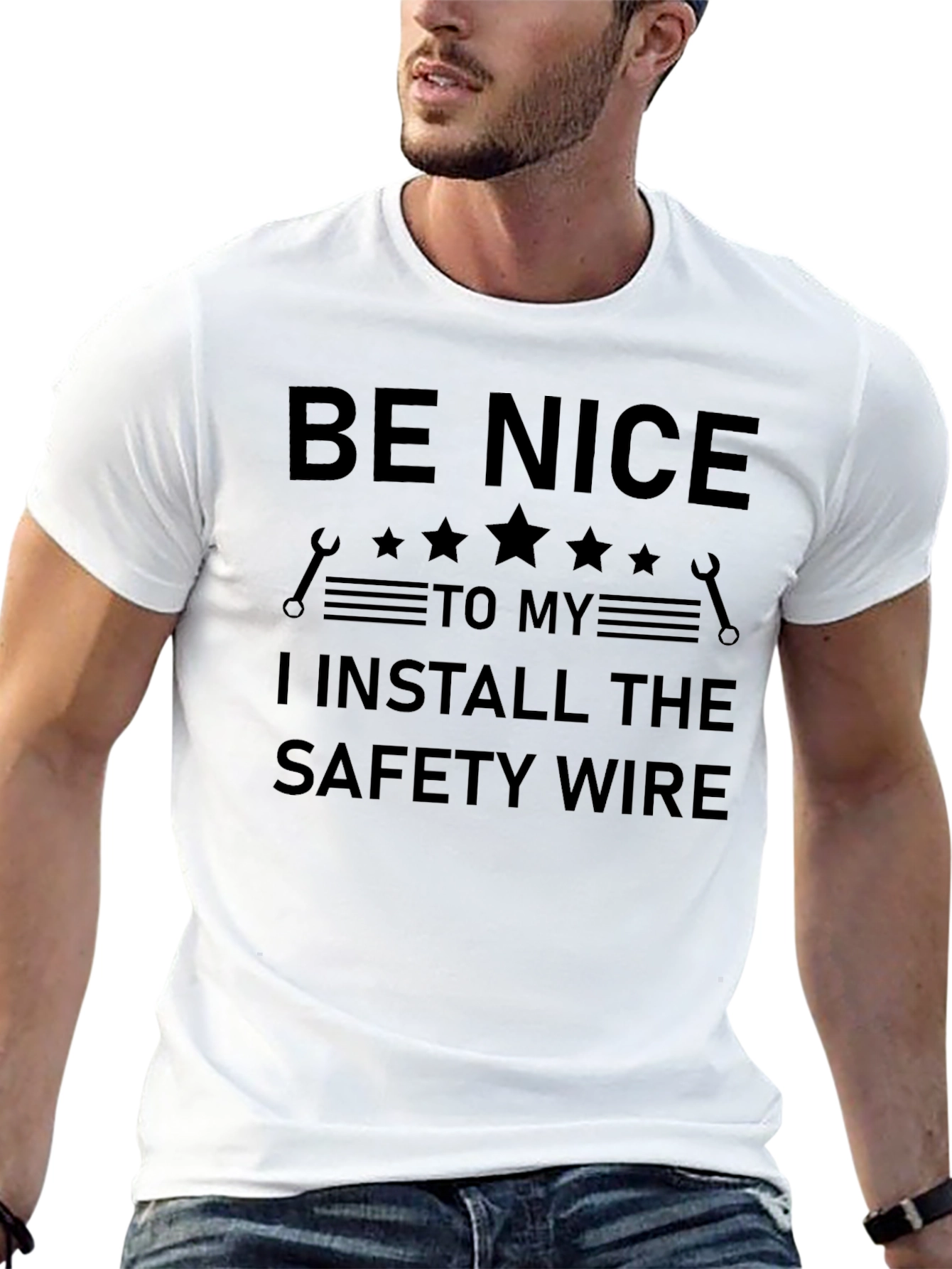 Be Nice Safety Wire Installer T-Shirt