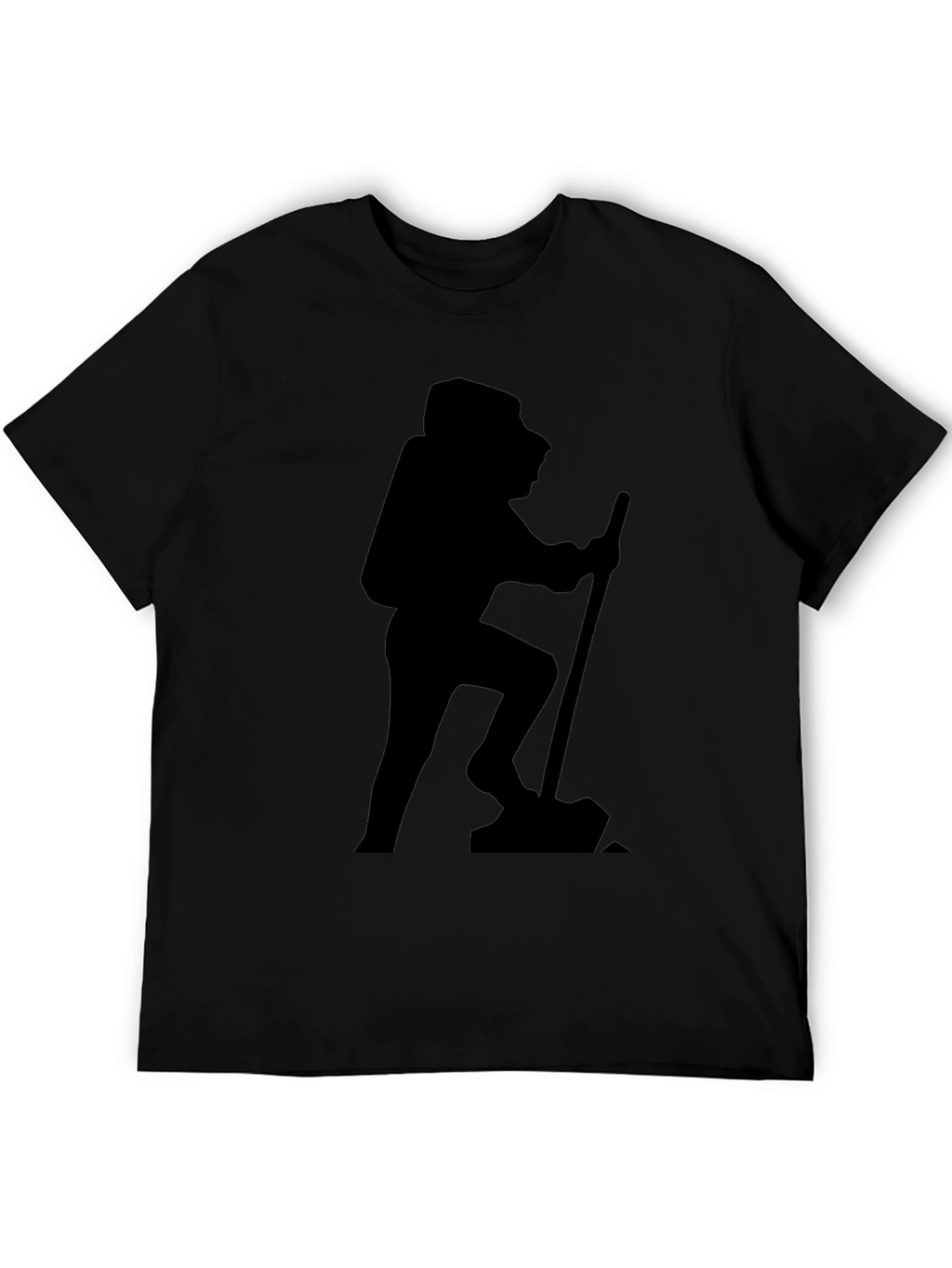 Hiking Silhouette Black T-Shirt
