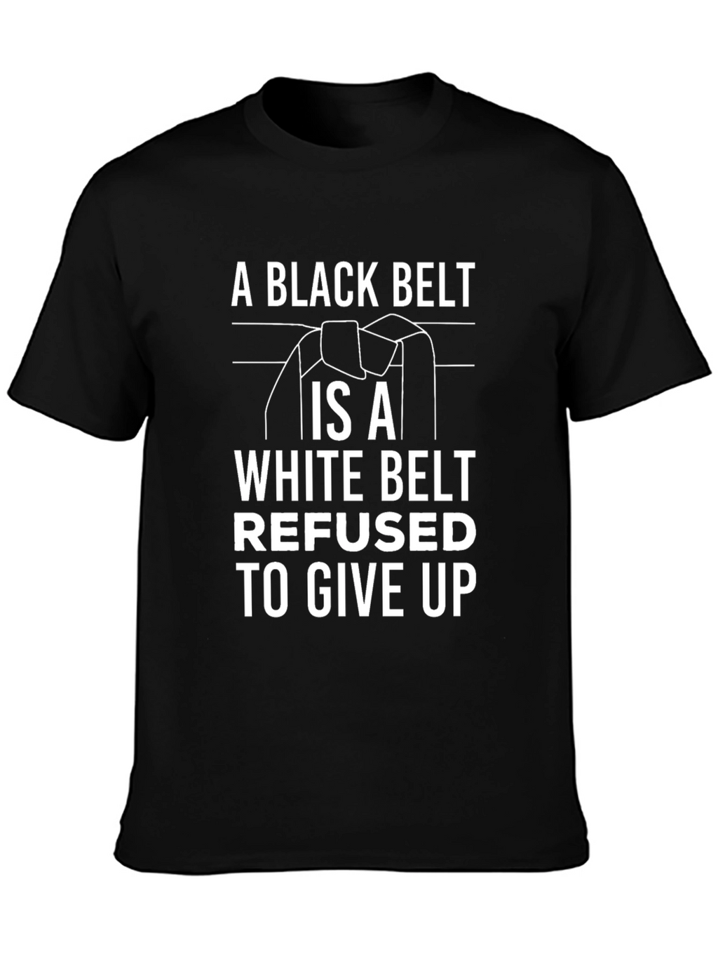 Black Belt White Belt Graphic Tee