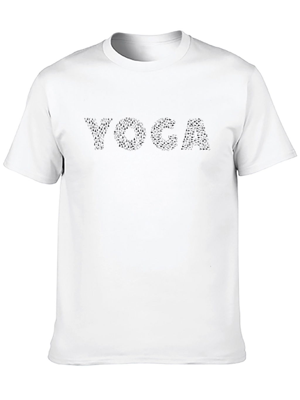 Black Yoga Graphic Tee
