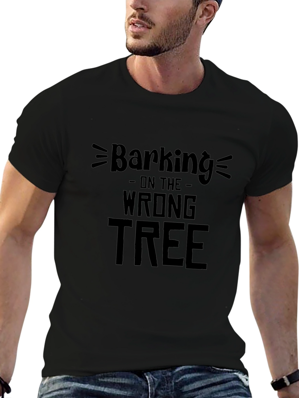Barking Up the Wrong Tree Graphic T-Shirt