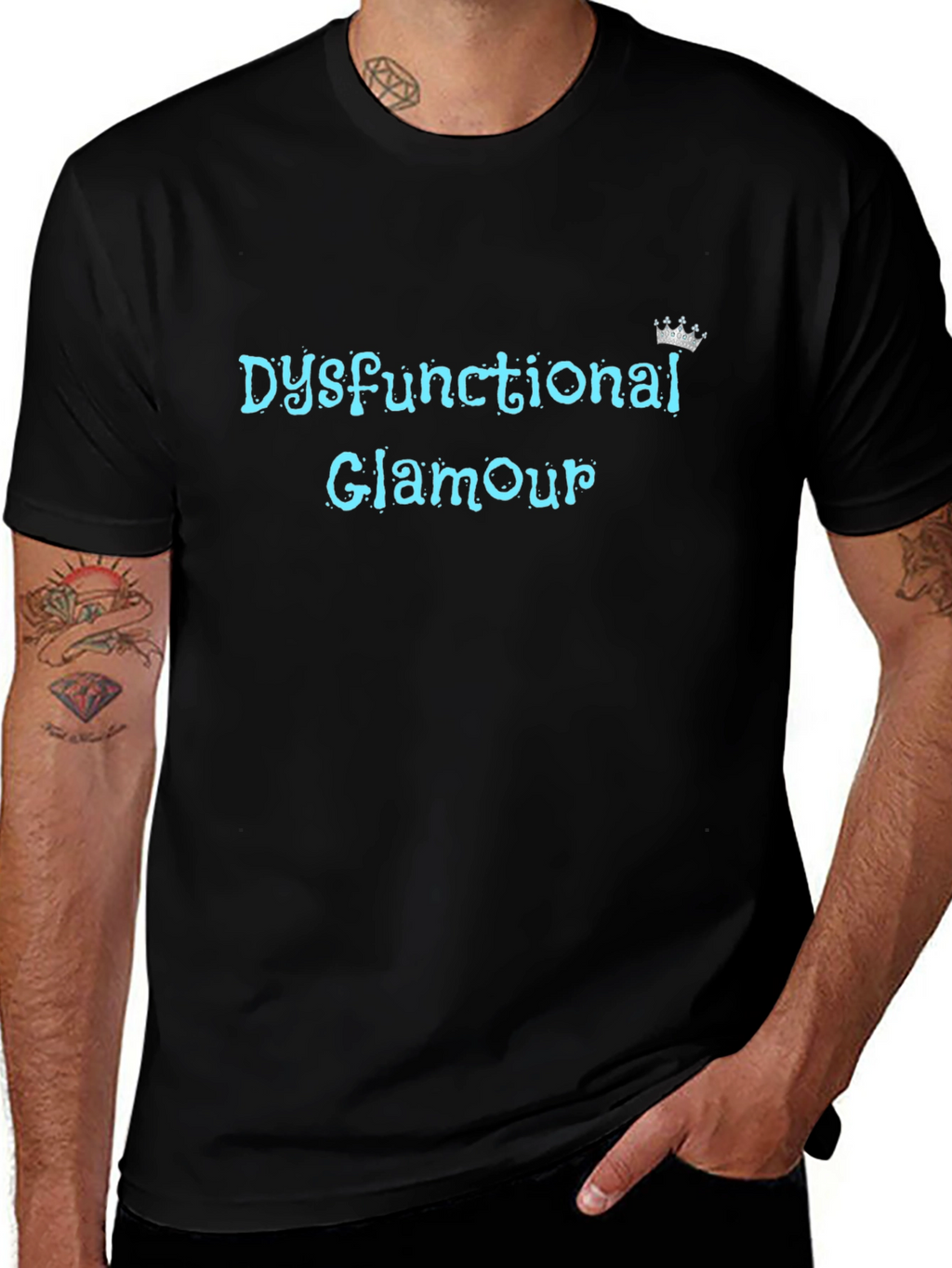 Dysfunctional Glamour Graphic Tee