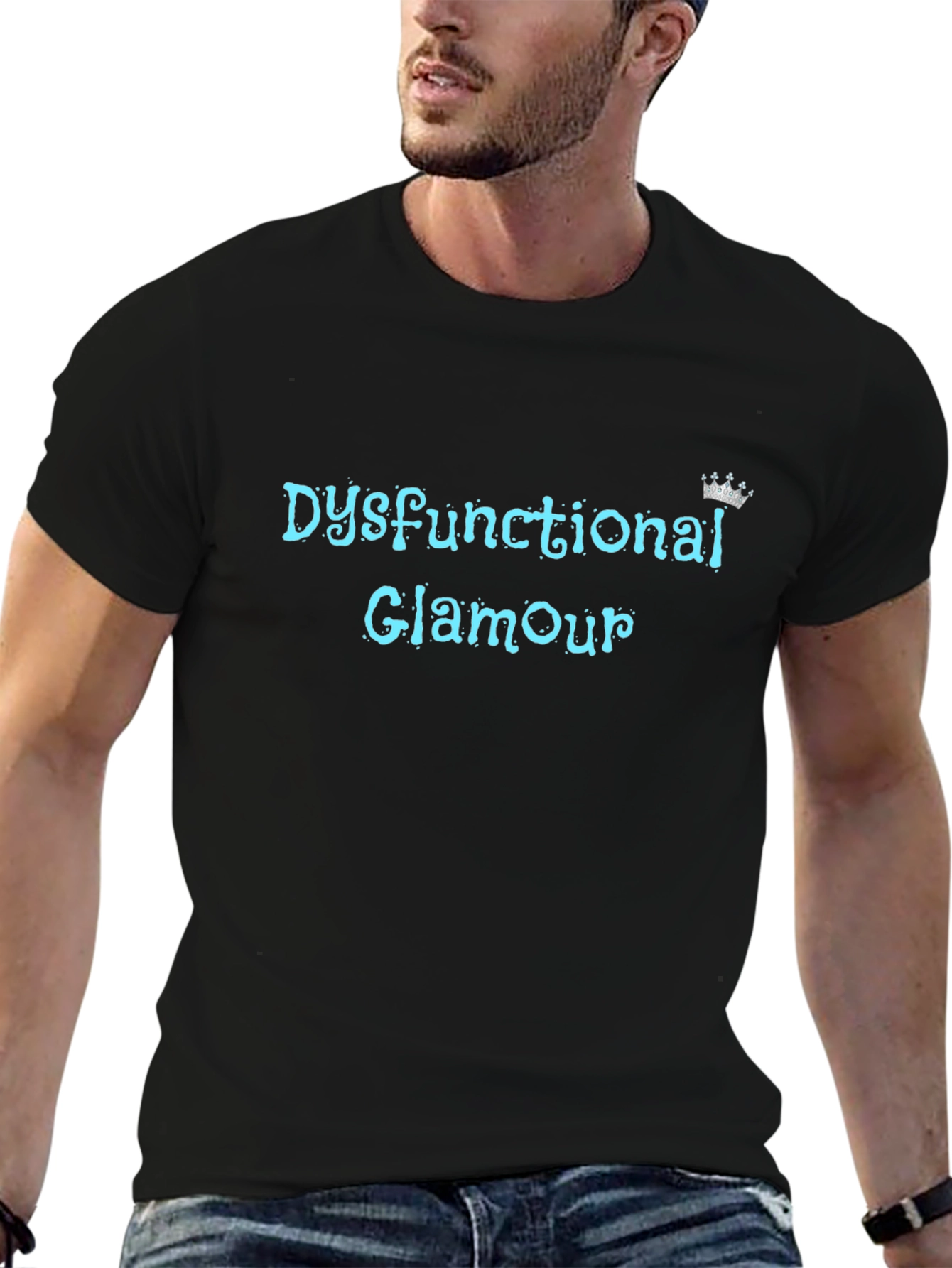 Dysfunctional Glamour Graphic Tee