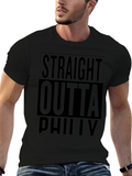 Straight Outta Philly Black T-Shirt