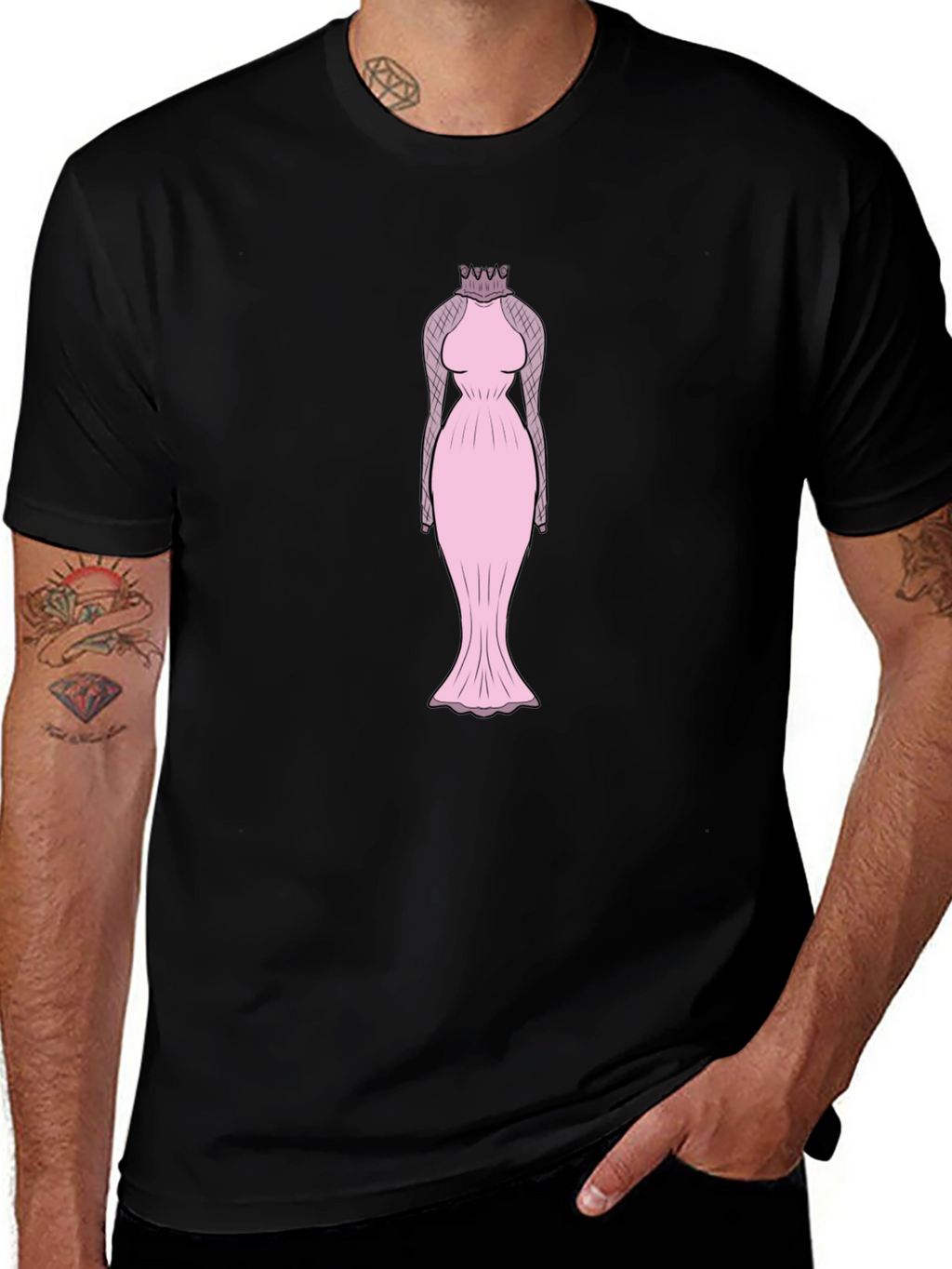 Elegant Dress T-Shirt