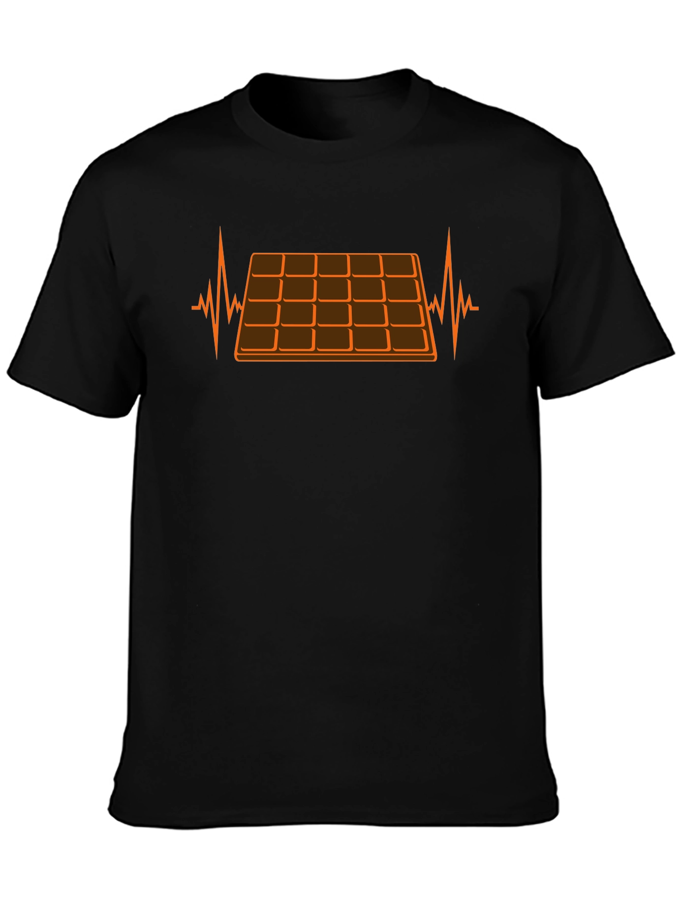 Chocolate Lover T-Shirt: Heartbeat Design