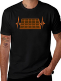 Chocolate Lover T-Shirt: Heartbeat Design