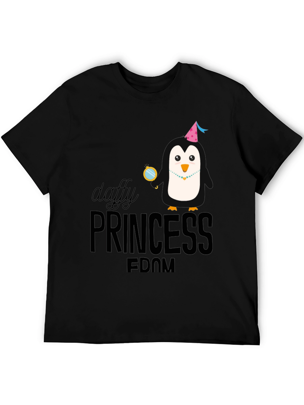 Daffy Princess FDOM Black T-Shirt