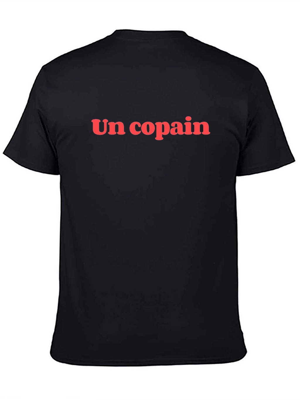 Un Copain T-Shirt - Friend Black Tee
