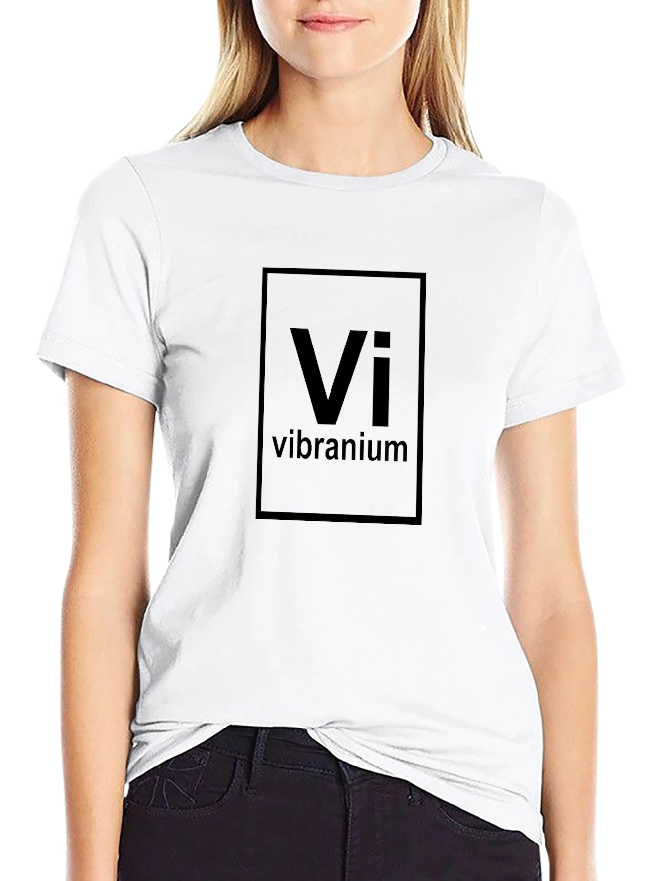 Vibranium Periodic Table Element T-Shirt