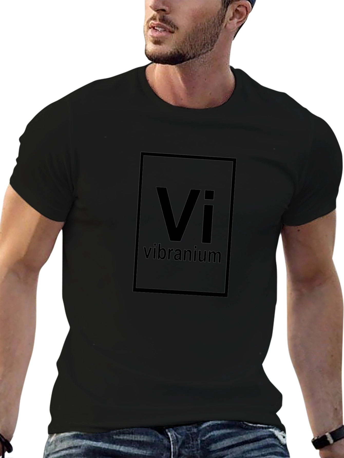 Vibranium Periodic Table Element T-Shirt
