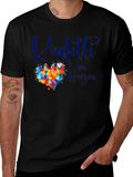 Confetti in Herzen Graphic Tee