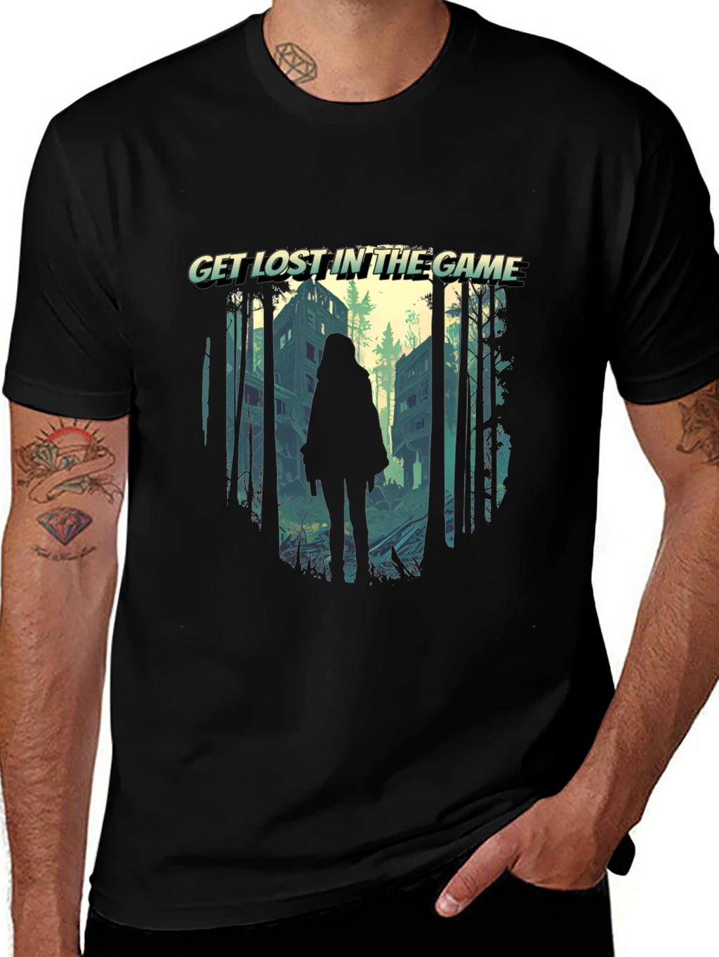 Get Lost in the Game Graphic T-Shirt