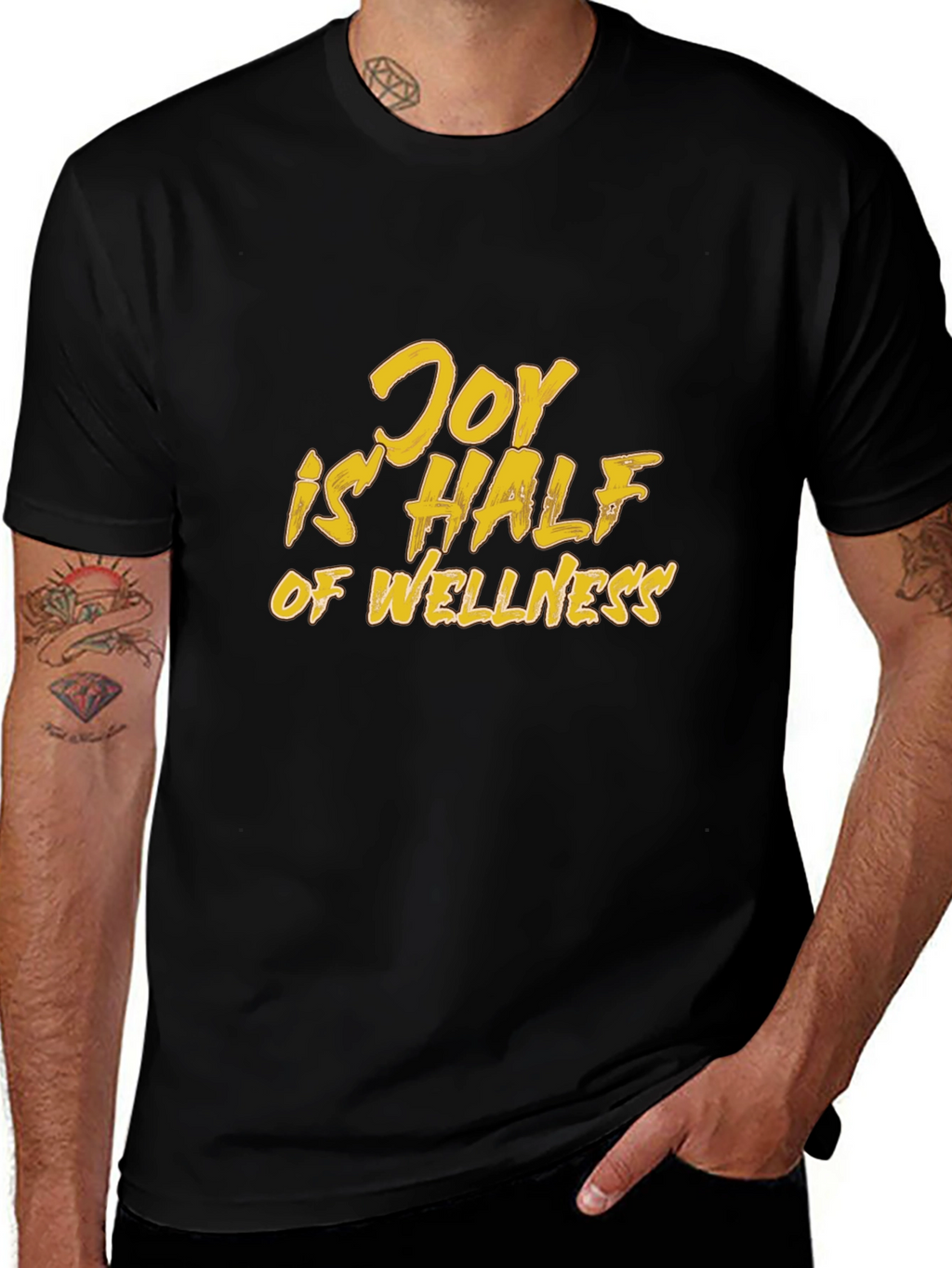 Joy is Half of Wellness Graphic Tee
