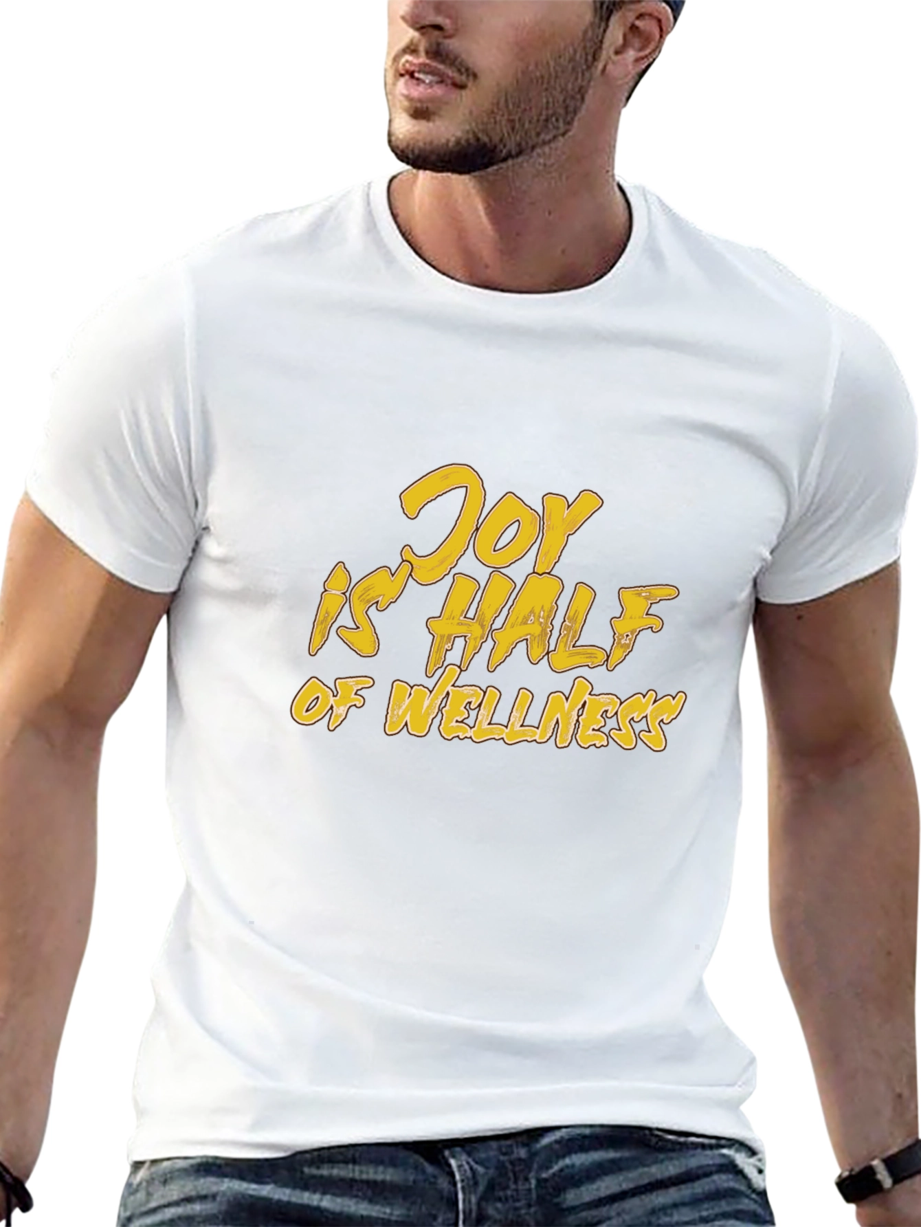 Joy is Half of Wellness Graphic Tee
