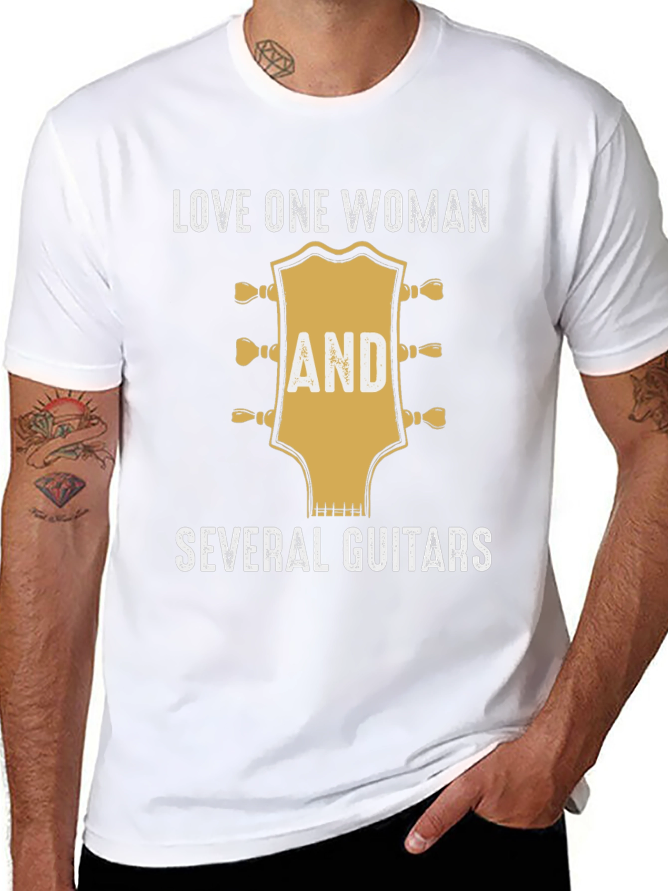 Love One Woman & Several Guitars T-Shirt