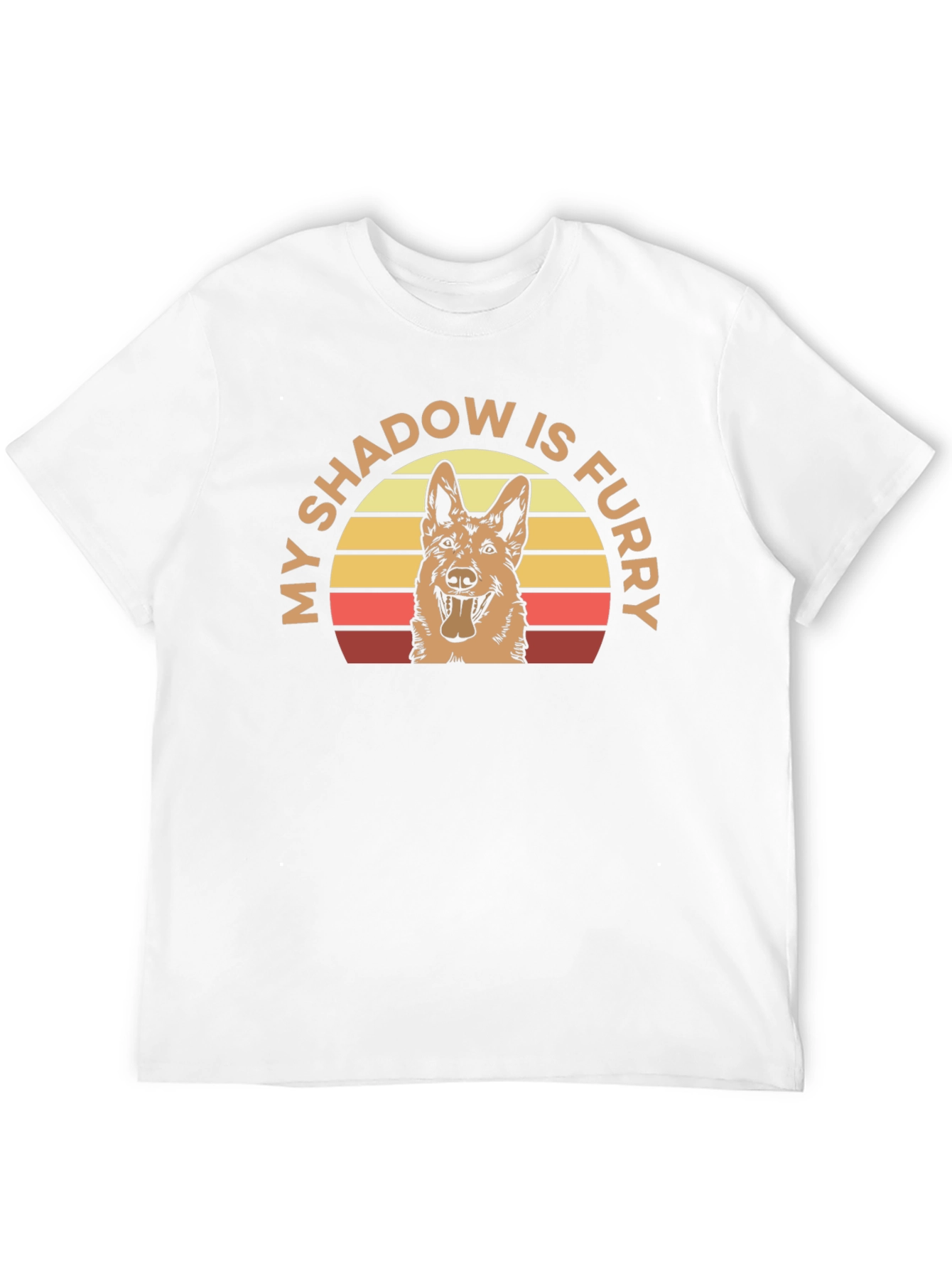 My Shadow is Furry Dog T-Shirt