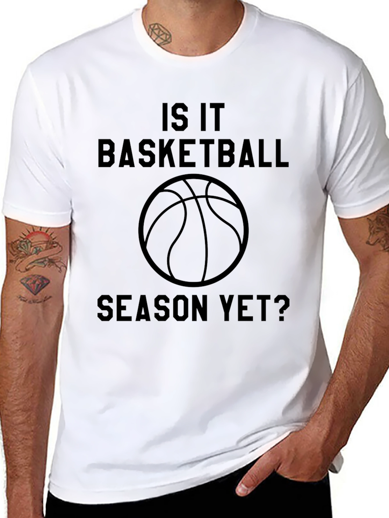 Is It Basketball Season Yet? Graphic Tee