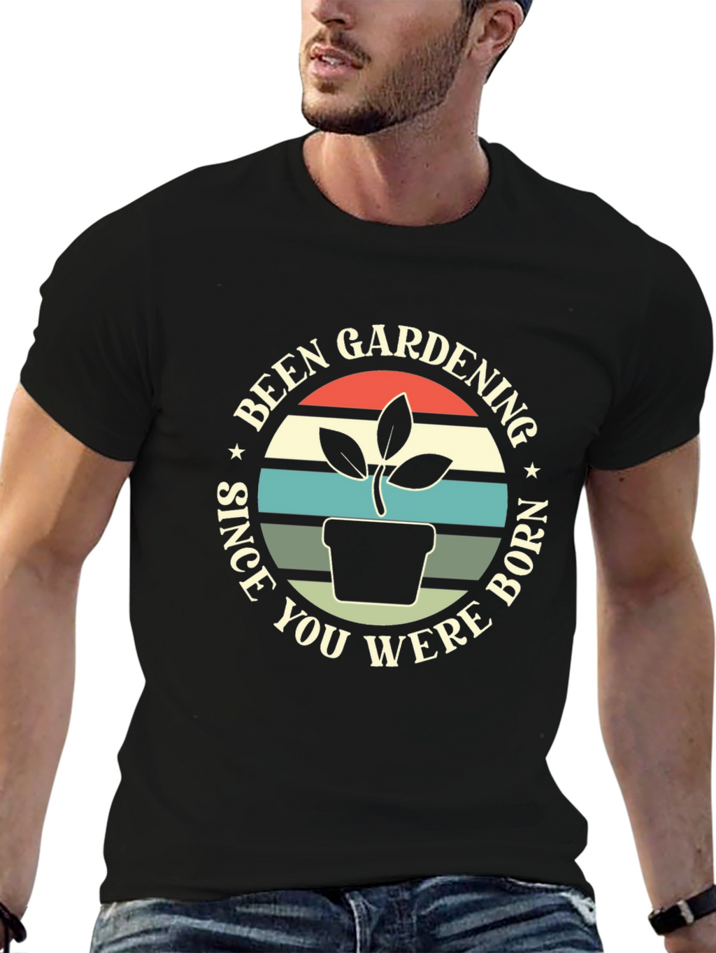 Gardening Enthusiast T-Shirt - Born to Garden