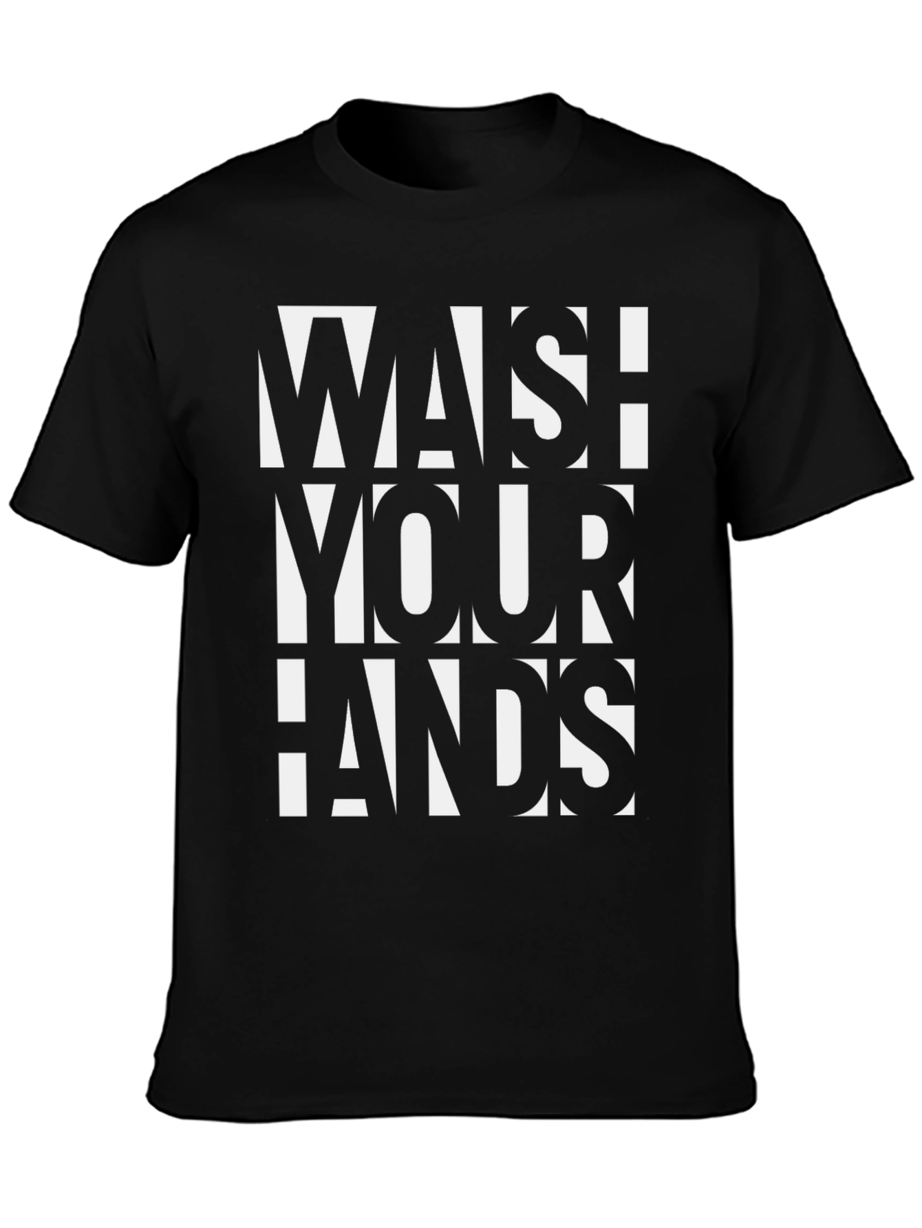 Wash Your Hands Graphic Tee - Stylish & Essential