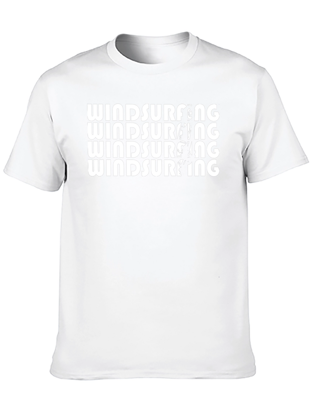 Windsurfing Graphic Tee - Black
