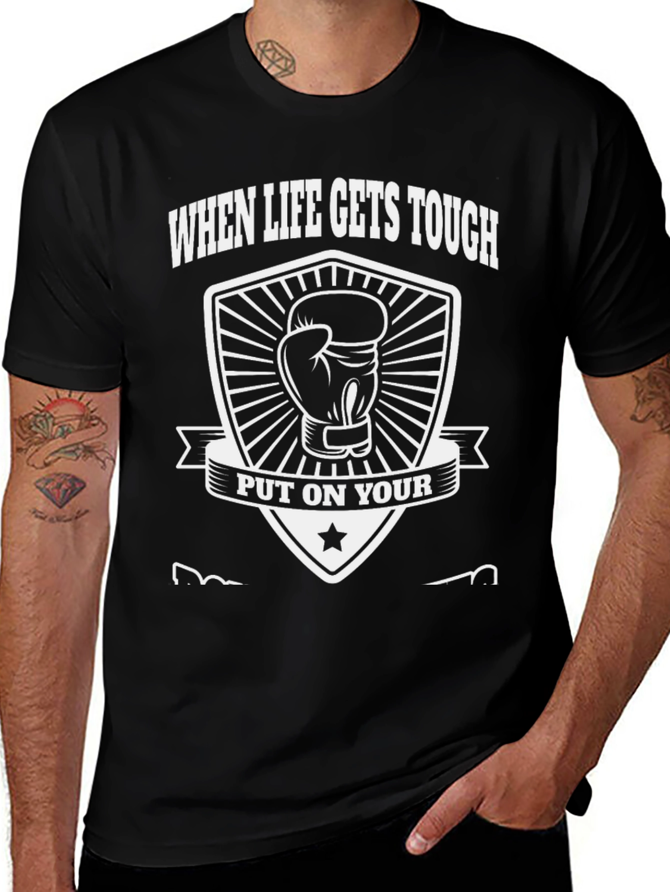 Motivational Boxing Glove T-Shirt