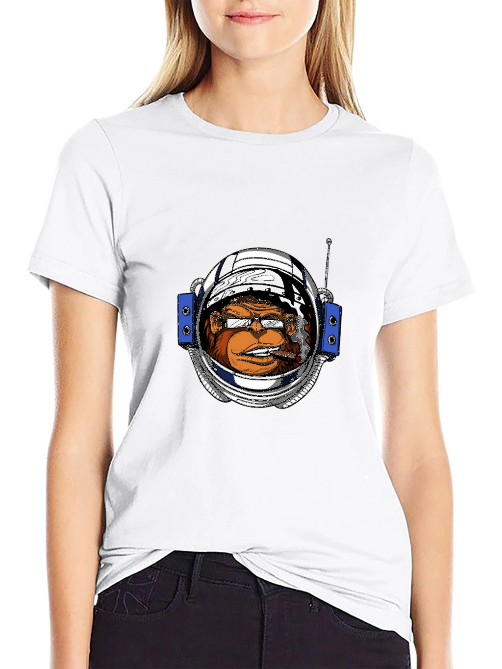 Astronaut Monkey Graphic Tee