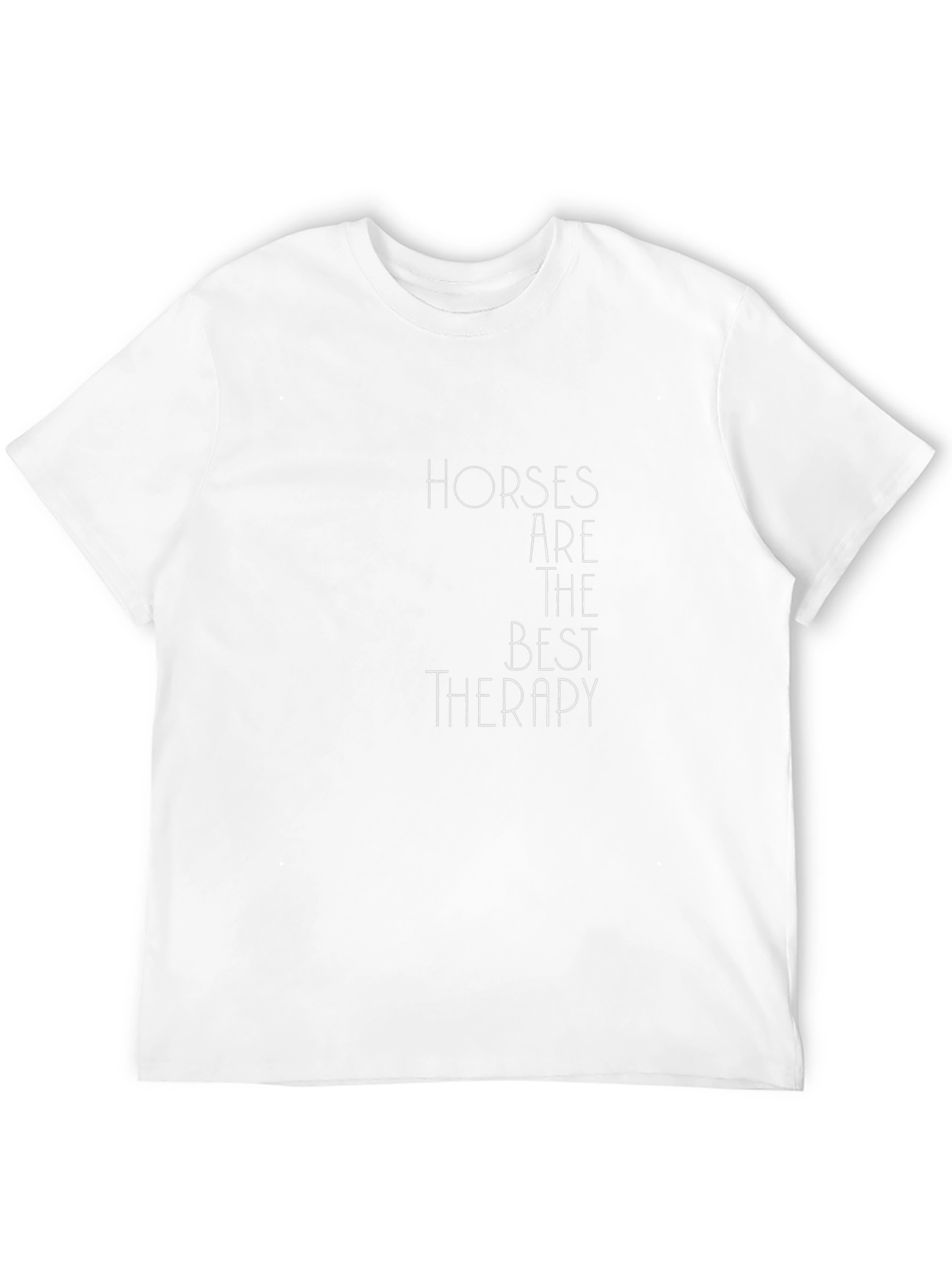 Horses Are The Best Therapy Graphic Tee