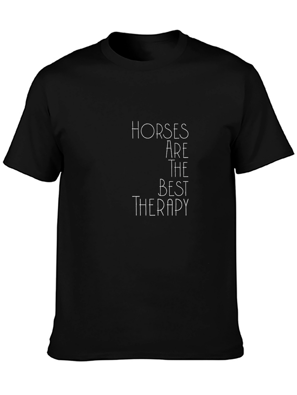 Horses Are The Best Therapy Graphic Tee
