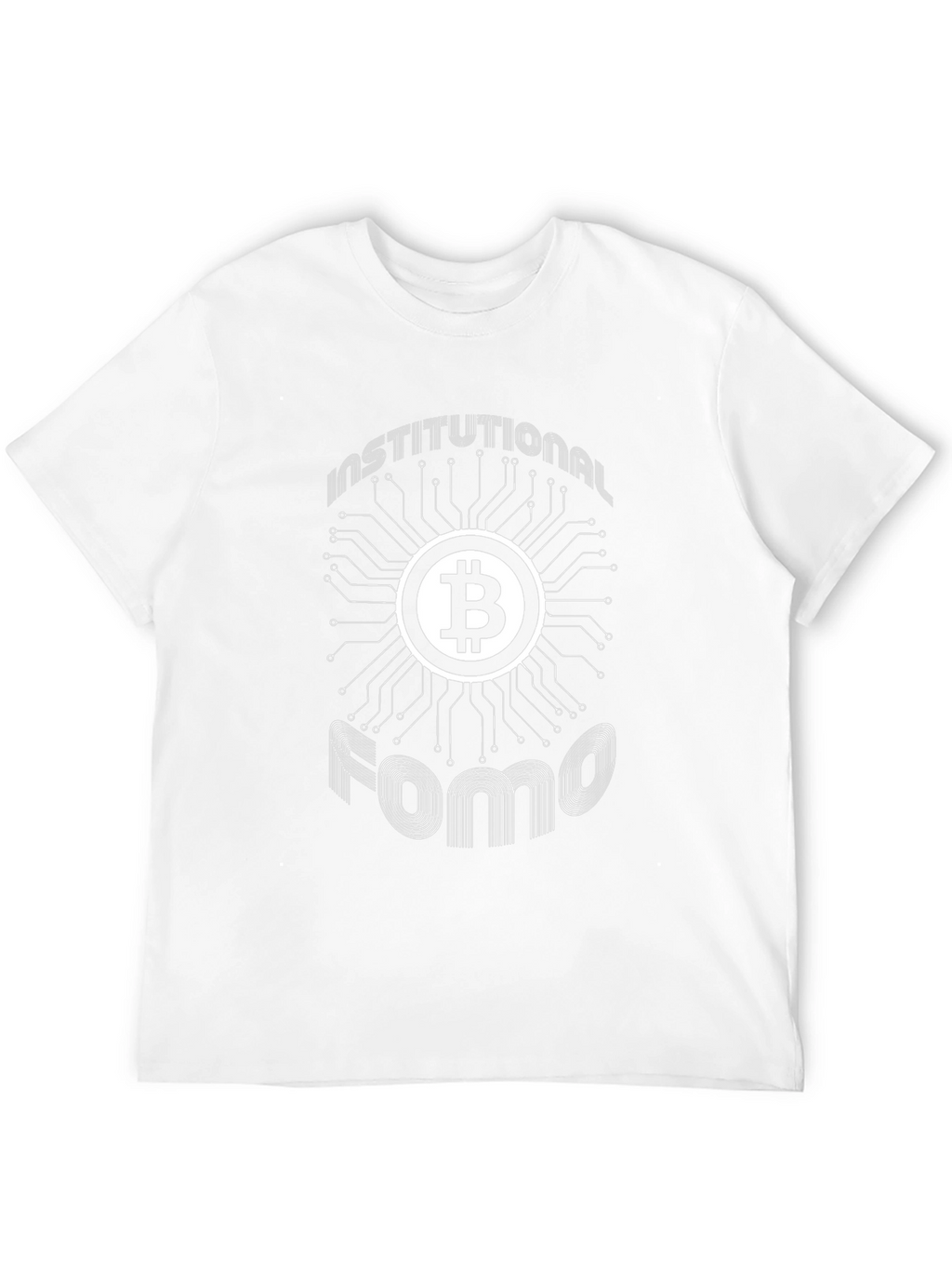 Bitcoin Institutional FOMO Black T-Shirt