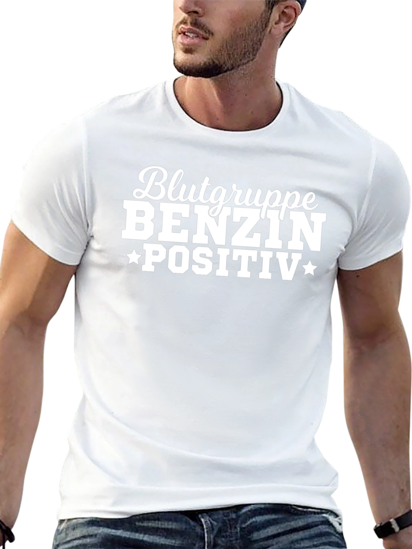 Benzin Positiv Black Graphic Tee
