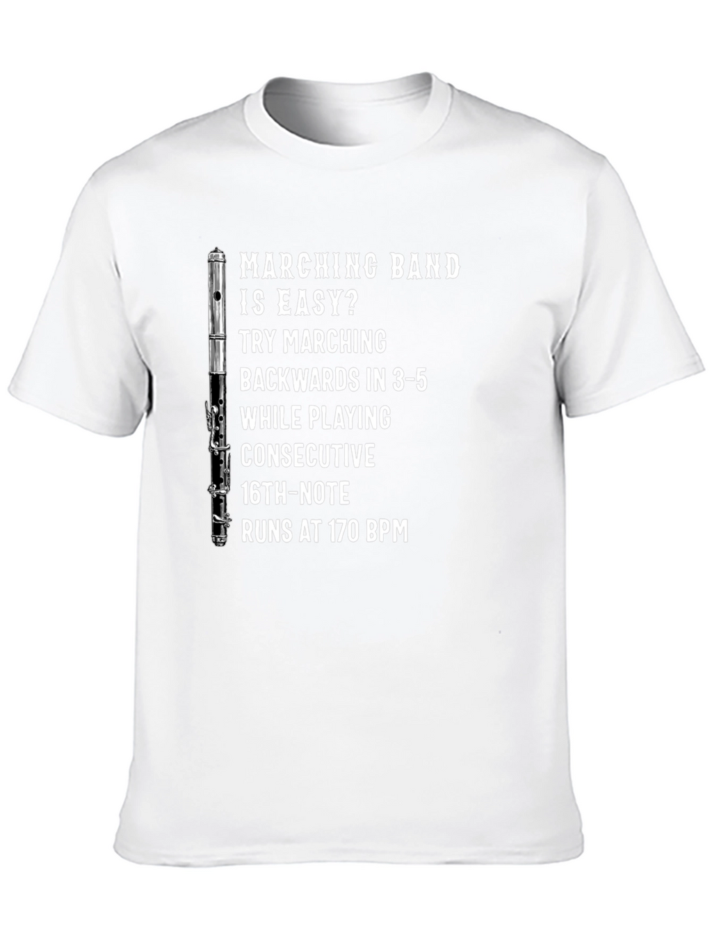 Marching Band Music Humor T-Shirt