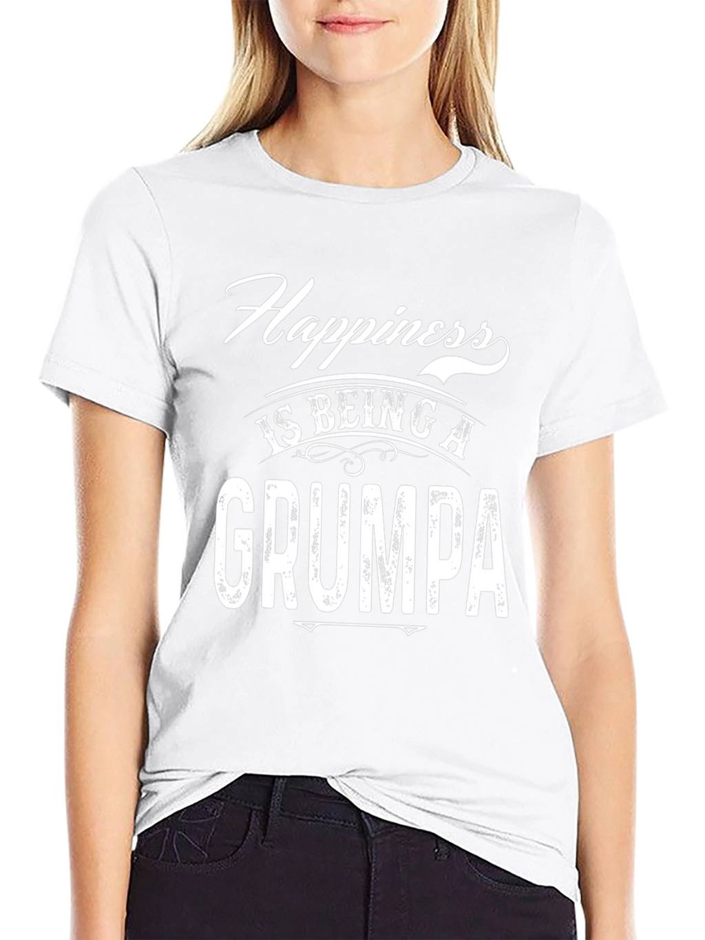 Happiness is Being a GRUMPA T-Shirt